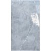 HARAHU Samolepiaca Lesklá Tapeta Sivý Mramor 10ks 60x30 cm