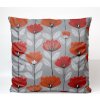 Takoy Zamatová obliečka na vankúš 45x45 red flowers 2-HT-00280 | 45 x 45 cm