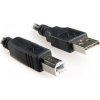 Gembird USB 2.0 kábel A-B 4.5m čierny, feritové CCF-USB2-AMBM-15