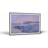 Claude Monet Claude Monet - Shadows on the Sea | Obraz Vintessia v ráme Rozmery obdĺžnik: 50x75, Rám: Čierny matný-alu