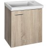AQUALINE - ZOJA/KERAMIA FRESH umývadlová skrinka 44x50x25,3 cm, dub platin 51046DP