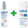 Ladival Aktiv SPF 50+ transparentný sprej na opaľovanie 150 ml + AKUT apres sprej po opaľovaní 150 ml