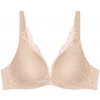 Dámska čipkovaná podprsenka Body Make-Up Illusion WP - Triumph naze béžová (00NZ) 080B