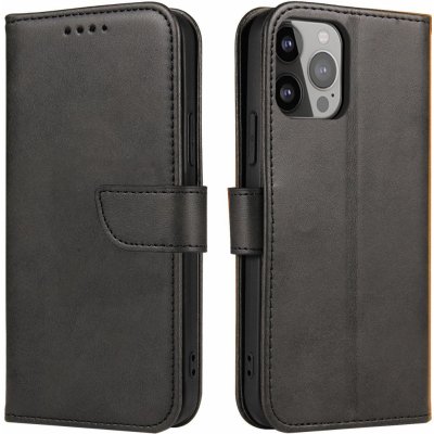 Púzdro Magnet Case elegantné knížkové iPhone 15 PRO MAX čierne