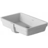 Duravit Vero - Umývadlo zápustné, 49x32 cm, s prepadom, biela 0330480000
