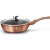 BerlingerHaus panvica s pokrievkou 24cm BH-1517 Rose Gold Metallic Line