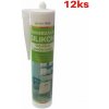 GREEN line Den Braven 12x Univerzálny silikón 100%, 280ml transparentný GREEN