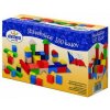 Detoa Dřevěná stavebnice kostky 100 ks