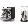Rocket Espresso Mozzafiato FAST R, black + Eureka Mignon Turbo, CR chrome