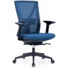 OFFICE MORE Kancelárska stolička NYON modrá