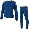 Detské tričko dl.rukáv + spodky SENSOR MERINO AIR SET tm.modrá 120