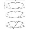 BREMBO Sada brzdových platničiek kotúčovej brzdy P 44 022