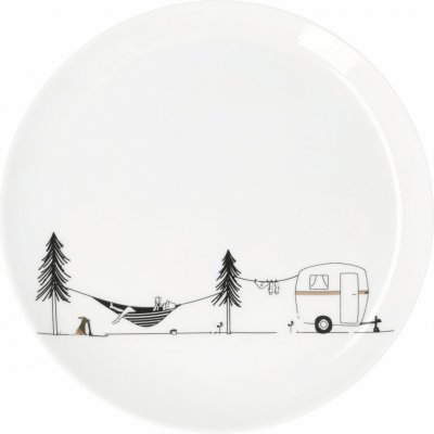 räder Porcelánový dezertný tanier Camping 15,2 cm