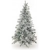 Umelý vianočný stromček 3D Jedľa Biela Premium 210 cm