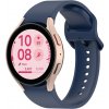 eses Silikónový remienok pre Samsung Galaxy Watch 4, 5, 6, 7, FE - Tmavo modrý, OneClick