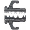Lisovací konektor pre neizolované terminály + zástrčné spoje KNIPEX 08599