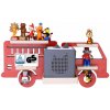 VCM VCM Regál Boarti Tonie - Hasiči, červený