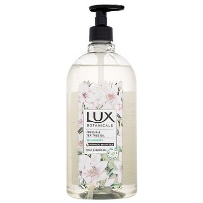 LUX Botanicals Freesia & Tea Tree Oil Daily Shower Gel čisticí sprchový gel 750 ml pro ženy