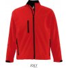 SOL´S RELAX / Pánska 3-vrstvová softshellová bunda - pepper red XXL
