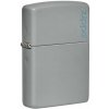 Zippo Flat Grey Logo 26948