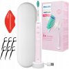 Sonická zubná kefka Philips HX3651/11 ružová, nabíjateľná s puzdrom