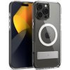 Kryt na mobil Caseology by Spigen Capella MagSafe Kickstand Clear White iPhone 16 Pro Max (ACS08054)