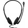 Canyon HS-01, PC Headset, 2 x 3.5mm mini-jack, slúchadla s mikrofónom, ovládanie na kábli, 1.8m, čierno - oranžové CNS-CHS01BO