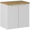 Súprava skrinka Comad Nova White NOVA WHITE 82-60-2D, doska Comad Nova Oak NOVA OAK A 89-60