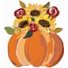 Oranžové tekvice so slnečnicami (Haley Bush), 40×50 cm, bez rámu a bez vypnutia plátna 5018530