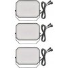 EMOS | SADA 3x LED RGBIC Stm. von. reflektor LED/14W/230V 3000-6500K IP65 Wi-Fi Tuya | EMS1280