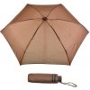 Dáždnik Snowball mini aluminium hnedá