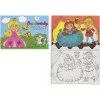 Teddies Maľovanky Princezné 8 listov A5