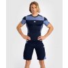 Pánske funkčné tričko / rashguard Venum Tempest – krátke rukávy – Navy Blue/Blue Velikost: XXL