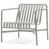 HAY Kreslo Palissade Lounge Chair Low, sky grey
