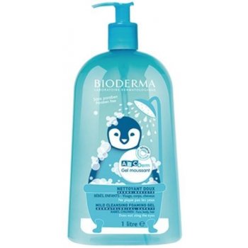 Bioderma ABCDerm Moussant jemný čistiaci gél 1 l