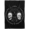 Deka Baphomet skull (Podšitie baránkom: NE)