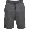 Pánske šortky Under Armour Rival Fleece Short - Pánske voľnočasové šortky Rival Fleece od Under Armour, sivý dizajn.