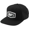 100 % šiltovka ICON Snapback detská čierna veľ. UNI