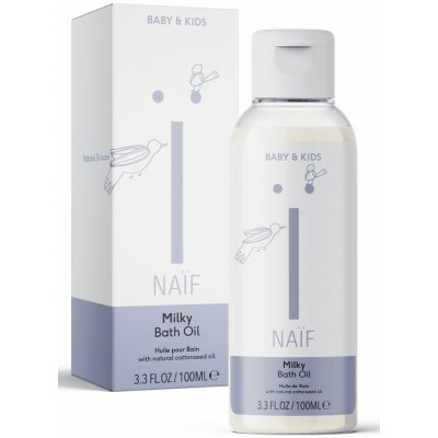 NAIF Mliečny kúpeľový olej 100 ml