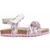 Dievčenská voľnočasová obuv Geox, B SANDAL CHALKI Biela,Ružová,Hnedá 20