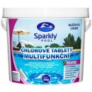 Sparkly POOL Chlórové tablety 5v1 multifunkčné Maxi 3 kg