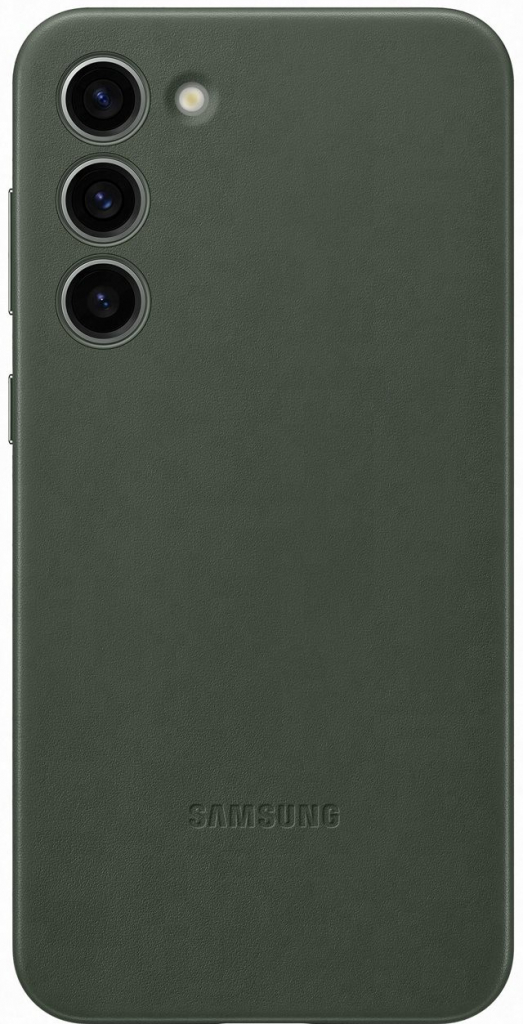 Samsung Kožené Samsung Galaxy S23+ z prírodnej kože zelené EF-VS916LGEGWW