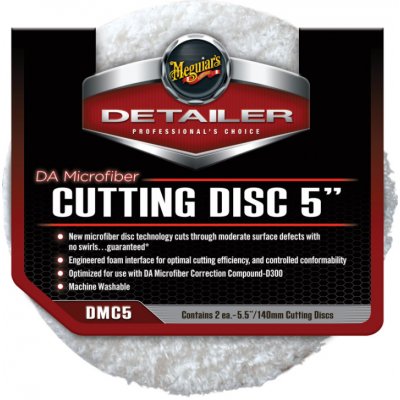 Meguiar's DA Microfiber Cutting Disc 5" 2 ks