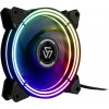 Inter-Tech ALSEYE Halo 3.0 PC vetrák s krytom čierna (š x v x h) 120 x 120 x 25 mm vrátane LED osvetlenia; 88885485