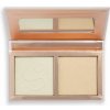 Makeup Revolution Soph X Face Duo paletka rozjasňovačov odtieň Sugar Frosting 9 g