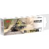 Sada akrylových farieb ICM - WWII US Armored vehicles 6x12ml