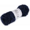 Pletacia ženilková priadza Alice 100 g - modrá tmavá