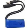 Nabíjateľná lítiová batéria 12V 600mAh