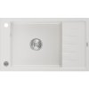 Mexen Elias - drez granitový 79,5x48,0cm, 1-komorový, biela, 6511791005-20