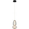 Italux PND-74937-2-BK LED závesné stropné svietidlo Gastel | 8W LED | 490lm | 3000K